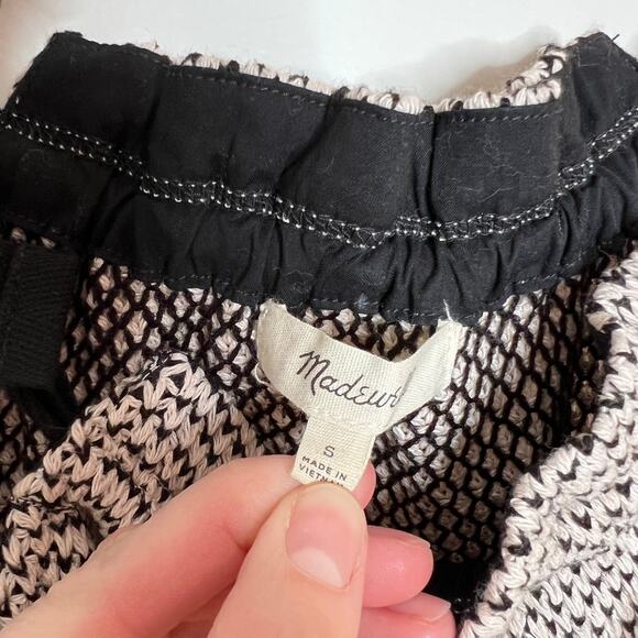 Madewell Black and Cream Tank LAST CALL - Picture 3 of 5